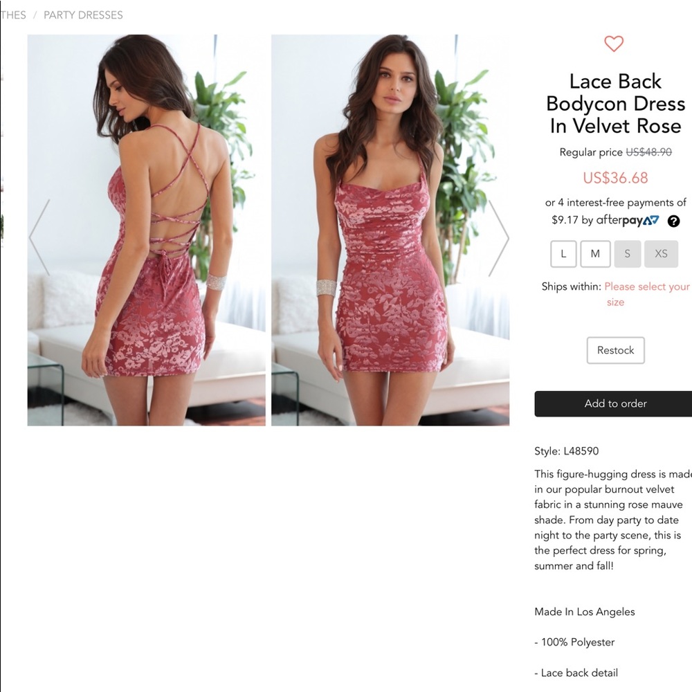 Lucy In The Sky Mini Dress